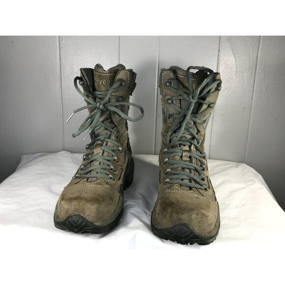Converse C8990 ASTM F2413-05 EH Steel Toe Side Zip Boots Men’s Sz 7 M Wo’s 9 M main image 7